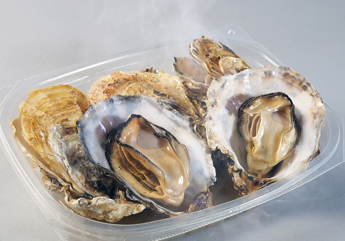 かんたん蒸し牡蠣